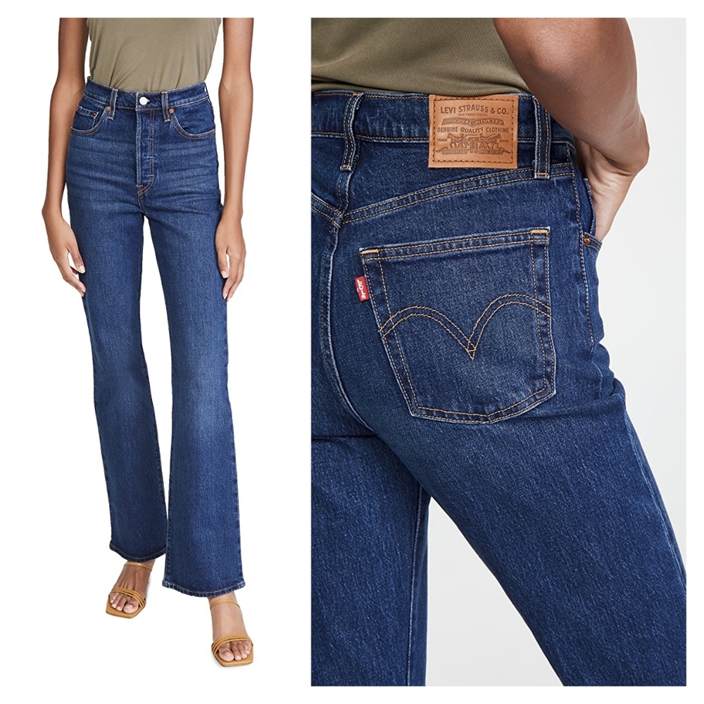 Levi's Ribcage High Rise Bootcut Jeans - Picture 11 of 16